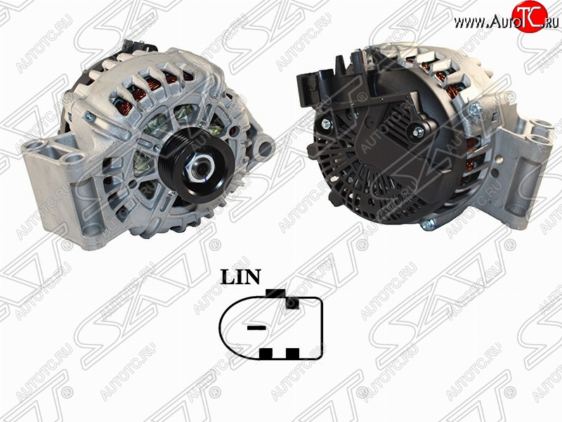 14 749 р. Генератор SAT (14V, 120A) Ford Mondeo Mk4,BD рестайлинг, седан (2010-2014)  с доставкой в г. Кемерово