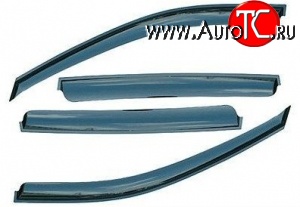1 249 р. Ветровики SkyLine Ford Fiesta 5 хэтчбэк 5 дв. дорестайлинг (2001-2005)  с доставкой в г. Кемерово