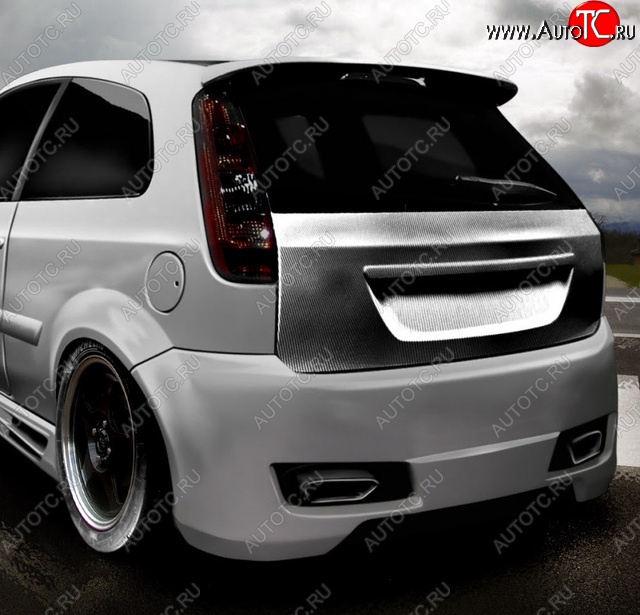 28 999 р. Задний бампер Rieger Ford Fiesta 5 хэтчбэк 5 дв. рестайлинг (2005-2008)  с доставкой в г. Кемерово