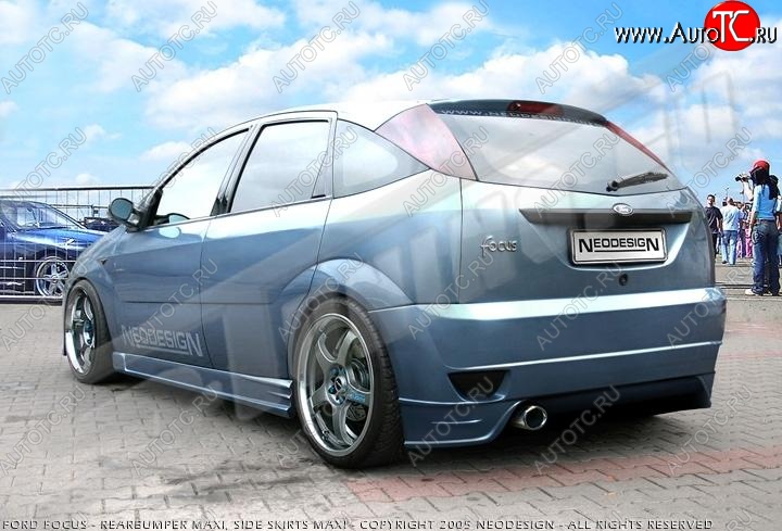 28 999 р. Задний бампер NEO Ford Focus 1 хэтчбэк 3 дв. дорестайлинг (1998-2002)  с доставкой в г. Кемерово