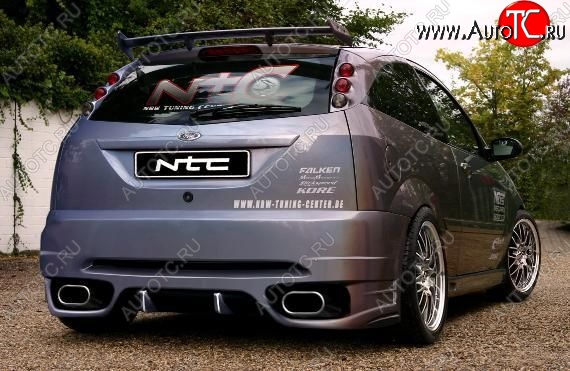 28 999 р. Задний бампер NTC Ford Focus 1 хэтчбэк 3 дв. дорестайлинг (1998-2002)  с доставкой в г. Кемерово