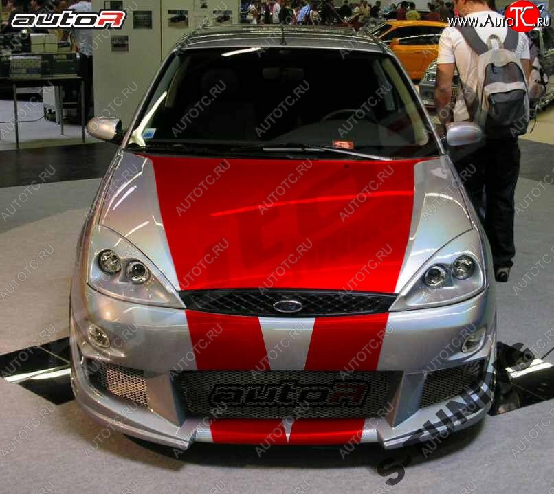 28 999 р. Передний бампер Auto-R Ford Focus 1 седан рестайлинг (2001-2005)  с доставкой в г. Кемерово