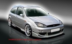 28 999 р. Передний бампер EVO  Ford Focus  1 (1998-2005) седан дорестайлинг, универсал дорестайлинг, хэтчбэк 3 дв. дорестайлинг, хэтчбэк 5 дв. дорестайлинг, седан рестайлинг, универсал рестайлинг, хэтчбэк 3 дв. рестайлинг, хэтчбэк 5 дв. рестайлинг  с доставкой в г. Кемерово. Увеличить фотографию 1