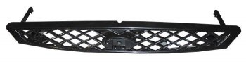 Решётка радиатора SAT (черная) Ford Focus  1 (2001-2005) седан рестайлинг, универсал рестайлинг, хэтчбэк 3 дв. рестайлинг, хэтчбэк 5 дв. рестайлинг