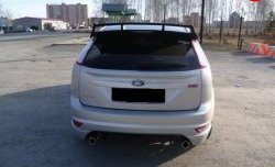 7 599 р. Накладка заднего бампера Loder 1899  Ford Focus  2 (2007-2011) хэтчбэк 3 дв. рестайлинг, хэтчбэк 5 дв. рестайлинг (Неокрашенная)  с доставкой в г. Кемерово. Увеличить фотографию 4