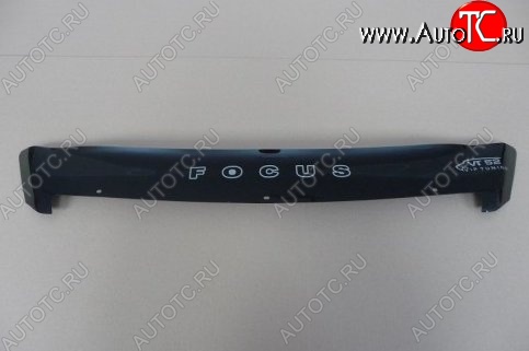 999 р. Дефлектор капота Russtal (короткий) Ford Focus 2 хэтчбэк 5 дв. рестайлинг (2007-2011)  с доставкой в г. Кемерово