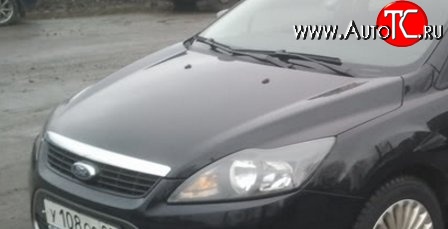23 649 р. Капот cтандартный SIMYI  Ford Focus 2 хэтчбэк 5 дв. рестайлинг (2007-2011) (неокрашенный)  с доставкой в г. Кемерово