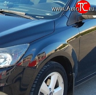 5 699 р. Переднее левое крыло Стандартное Ford Focus 2 седан рестайлинг (2007-2011) (Окрашенное)  с доставкой в г. Кемерово