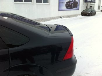 3 399 р. Лип спойлер АВТОКРАТ  Ford Focus  2 (2004-2011)  седан дорестайлинг, седан рестайлинг (Неокрашенный)  с доставкой в г. Кемерово. Увеличить фотографию 3