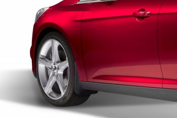 1 479 р. Брызговики передние Frosch Ford Focus 2  седан дорестайлинг (2004-2008) (Передние)  с доставкой в г. Кемерово. Увеличить фотографию 2