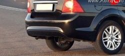 Задний бампер Стандартный Ford Focus 2 седан рестайлинг (2007-2011) (Окрашенный)