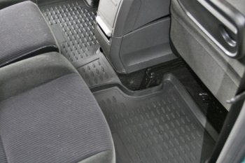 2 199 р. Коврики в салон (полиуретан) Element Ford Focus 2 хэтчбэк 5 дв. дорестайлинг (2004-2008)  с доставкой в г. Кемерово. Увеличить фотографию 3