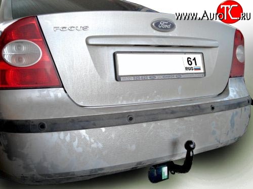 87 999 р. Фаркоп Лидер Плюс Ford Focus 2  седан дорестайлинг (2004-2008) (Без электропакета)  с доставкой в г. Кемерово