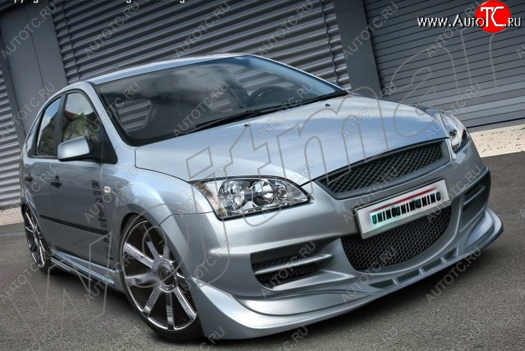 25 899 р. Передний бампер CSR Ford Focus 2 хэтчбэк 5 дв. дорестайлинг (2004-2008)  с доставкой в г. Кемерово