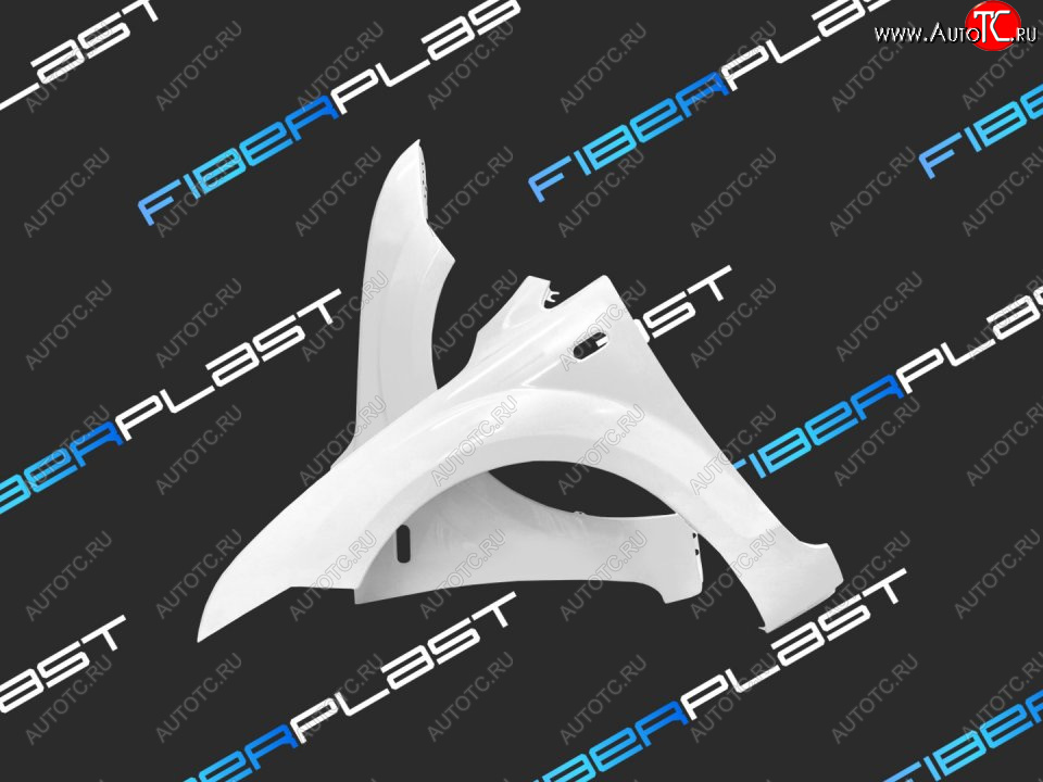 10 989 р. Правое крыло переднее Fiberplast  Ford Focus  2 (2004-2008)  седан дорестайлинг, универсал дорестайлинг, хэтчбэк 3 дв. дорестайлинг, хэтчбэк 5 дв. дорестайлинг  с доставкой в г. Кемерово