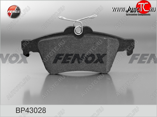 1 439 р. Колодка заднего дискового тормоза FENOX  Ford Focus ( 2,  3) (2004-2015), Mazda 3/Axela  BK (2003-2009), Volvo S40  MS седан (2004-2012)  с доставкой в г. Кемерово