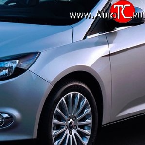 5 599 р. Переднее левое крыло Стандартное Ford Focus 3 седан дорестайлинг (2011-2015) (Окрашенное)  с доставкой в г. Кемерово