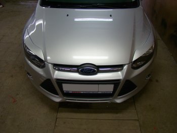 1 149 р. Реснички на фары MV Tuning Ford Focus 3 универсал дорестайлинг (2010-2015) (Неокрашенные)  с доставкой в г. Кемерово. Увеличить фотографию 3