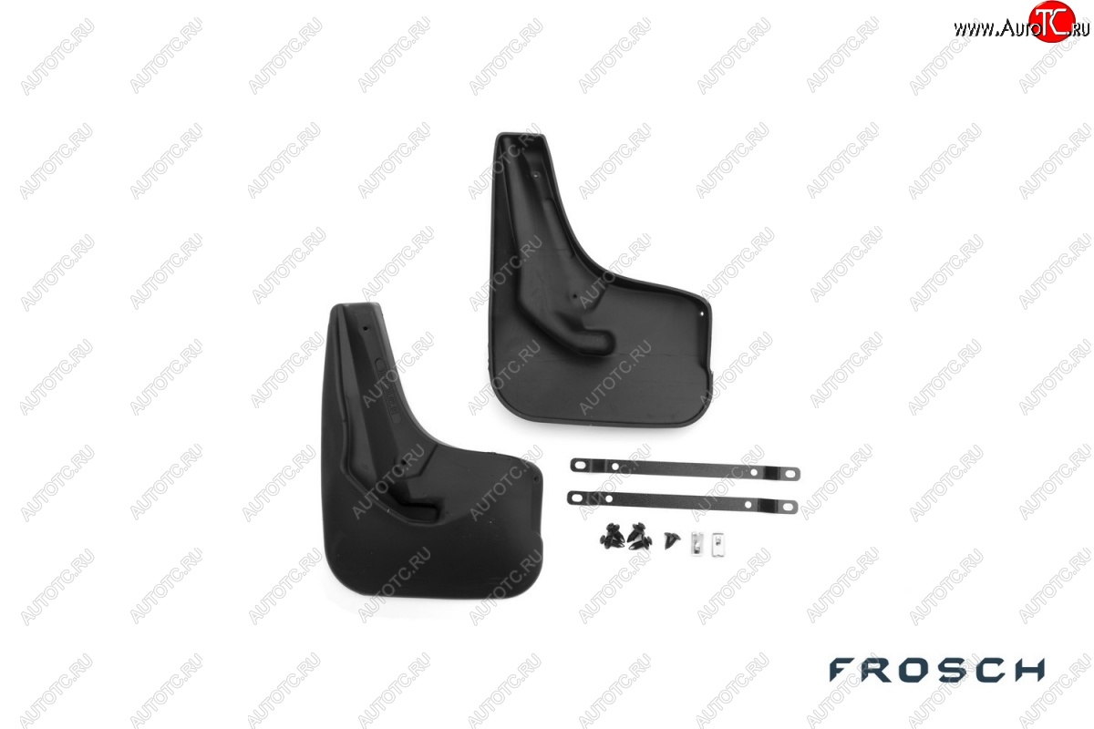 2 299 р. Брызговики задние Frosch Ford Focus 3 хэтчбэк рестайлинг (2014-2019)  с доставкой в г. Кемерово