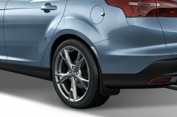 1 889 р. Брызговики задние Frosch Ford Focus 3 универсал рестайлинг (2014-2019)  с доставкой в г. Кемерово. Увеличить фотографию 2