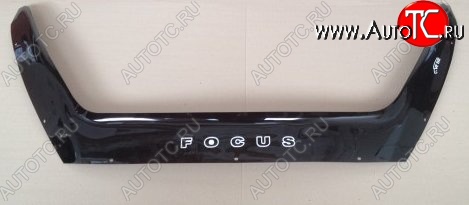 999 р. Дефлектор капота Russtal Ford Focus 3 седан рестайлинг (2014-2019)  с доставкой в г. Кемерово
