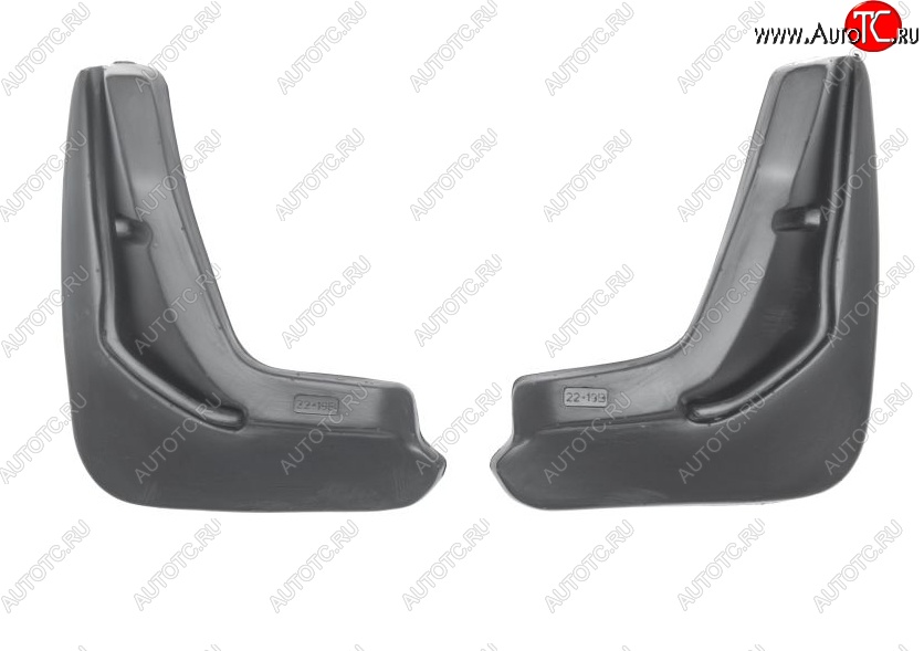 1 179 р. Брызговики задние Norplast  Ford Focus  3 (2010-2019) хэтчбэк дорестайлинг, хэтчбэк рестайлинг  с доставкой в г. Кемерово