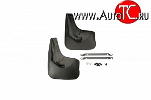 2 379 р. Брызговики задние Autofamily. (рестайлинг) Ford Focus 3 хэтчбэк дорестайлинг (2010-2015)  с доставкой в г. Кемерово
