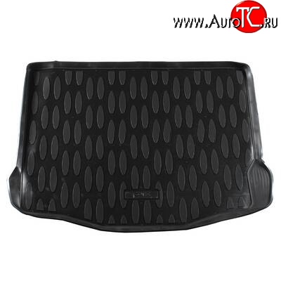 1 379 р. Коврик в багажник Aileron (полиуретан)  Ford Focus  3 (2010-2015) хэтчбэк дорестайлинг  с доставкой в г. Кемерово