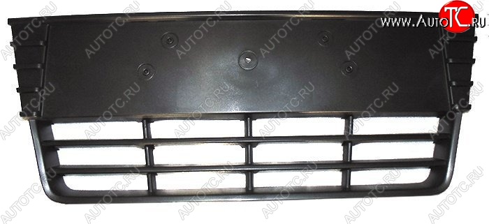 829 р. Решетка в бампер SAT (центральная) Ford Focus 3 универсал дорестайлинг (2010-2015) (Черная)  с доставкой в г. Кемерово