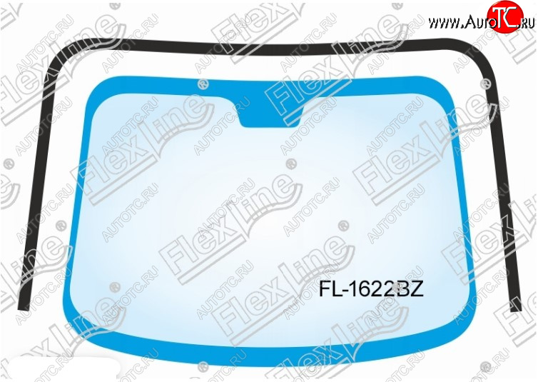 1 599 р. Молдинг лобового стекла FlexLine Ford Fusion 1 хэтчбэк дорестайлинг (2002-2005)  с доставкой в г. Кемерово