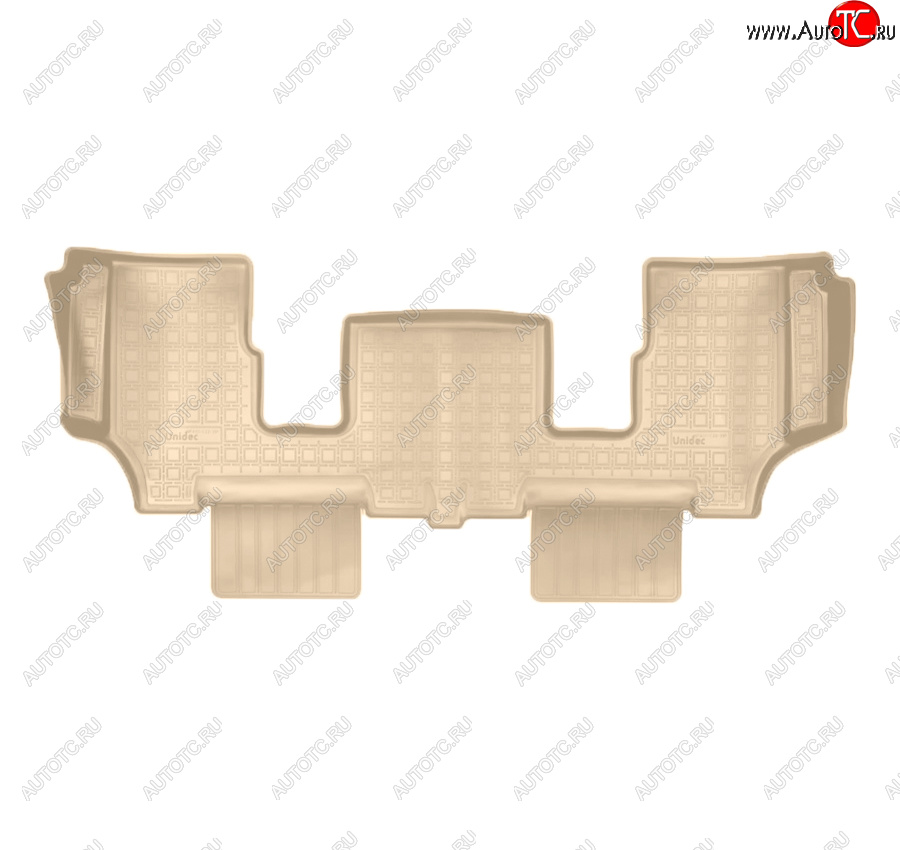 1 339 р. Коврики салона Norplast Unidec (3 ряд)  Ford Galaxy  CK,CD390 (2014-2019) дорестайлинг (Цвет: бежевый)  с доставкой в г. Кемерово