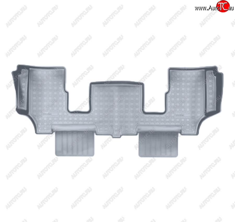 1 339 р. Коврики салона Norplast Unidec (3 ряд)  Ford Galaxy  CK,CD390 (2014-2019) дорестайлинг (Цвет: серый)  с доставкой в г. Кемерово