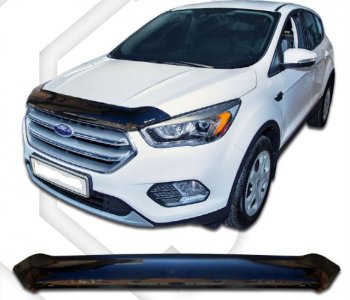 Дефлектор капота CA-Plastic Ford Kuga 2 рестайлинг (2016-2019)