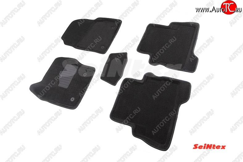 5 249 р. Комплект 3D ковриков в салон Seintex  Ford Kuga  2 (2016-2019) рестайлинг  с доставкой в г. Кемерово