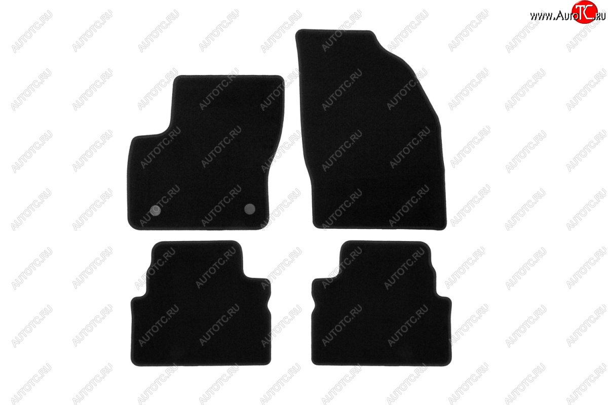 299 р. Текстильные коврики салона Klever Standart АКПП Ford Kuga 1 (2008-2013)  с доставкой в г. Кемерово