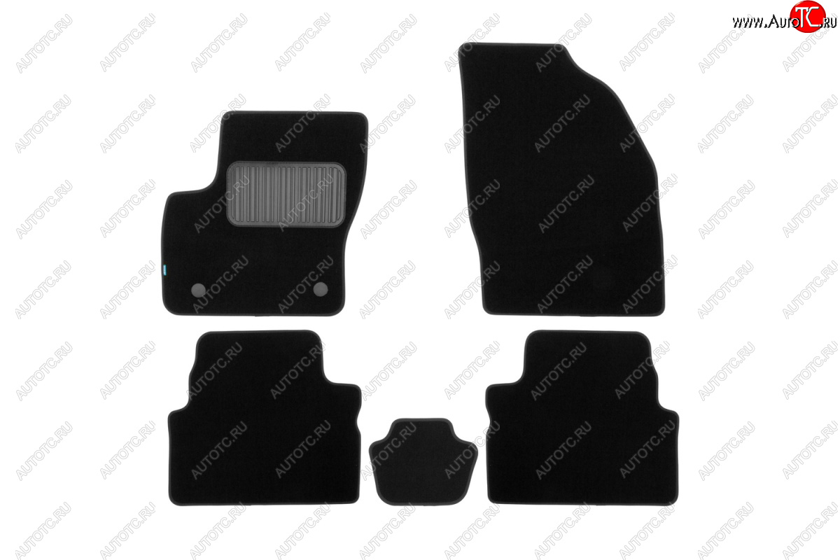 529 р. Текстильные коврики салона Klever Premium АКПП Ford Kuga 1 (2008-2013)  с доставкой в г. Кемерово