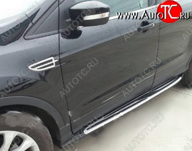 21 599 р. Пороги CT v1 Ford Kuga 2 дорестайлинг (2013-2016)  с доставкой в г. Кемерово