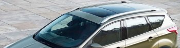 7 349 р. Рейлинги WINBO  Ford Kuga  2 (2013-2019) дорестайлинг, рестайлинг (Серебристые)  с доставкой в г. Кемерово. Увеличить фотографию 2