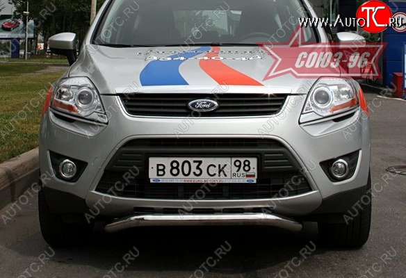 10 799 р. Защита переднего бампера одинарная Souz-96 (d60). Ford Kuga 1 (2008-2013)  с доставкой в г. Кемерово