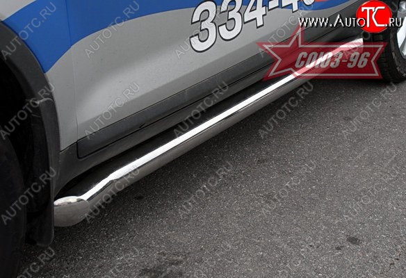 15 074 р. Защита порогов (дорестайлинг) Souz-96 (d76) Ford Kuga 1 (2008-2013)  с доставкой в г. Кемерово