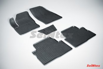 Износостойкие резиновые коврики в салон Сетка Seintex Ford Kuga  1 (2008-2013)