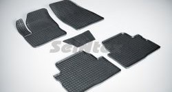 Износостойкие коврики в салон с рисунком Сетка SeiNtex Premium 4 шт. (резина) Ford Kuga  1 (2008-2013)