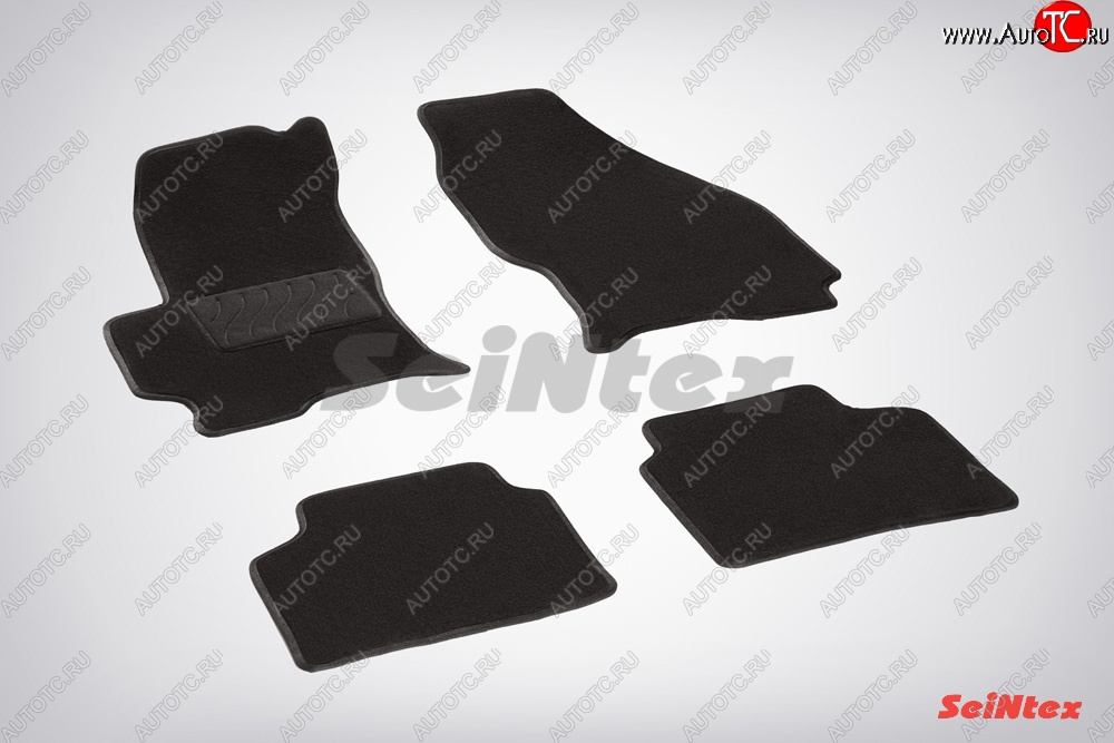 2 899 р. Износостойкие коврики в салон SeiNtex Premium LUX 4 шт. (ворсовые)  Ford Mondeo (2000-2003) Mk3,B4Y дорестайлинг, седан  с доставкой в г. Кемерово