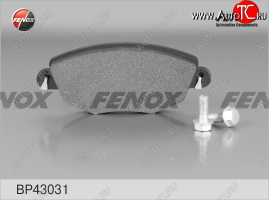 2 099 р. Колодка переднего дискового тормоза FENOX Ford Mondeo Mk3,B4Y дорестайлинг, седан (2000-2003)  с доставкой в г. Кемерово