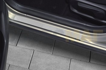 Пороги накладки Russtal Ford Mondeo MK5 CD391 дорестайлинг седан (2014-2018)