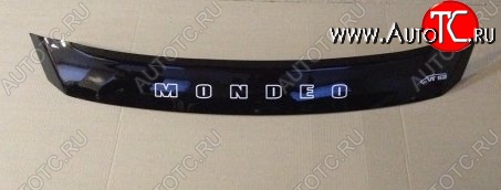 999 р. Дефлектор капота Russtal (короткий) Ford Mondeo Mk4,BD рестайлинг, седан (2010-2014)  с доставкой в г. Кемерово