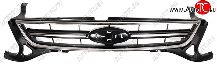 3 499 р. Решётка радиатора SAT Ford Mondeo Mk4,BD рестайлинг, седан (2010-2014) (Хром)  с доставкой в г. Кемерово