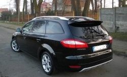 15 299 р. Накладка на задний бампер Titanium Ford Mondeo Mk4,BD дорестайлинг, седан (2007-2010)  с доставкой в г. Кемерово. Увеличить фотографию 2