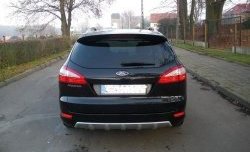 15 299 р. Накладка на задний бампер Titanium Ford Mondeo Mk4,BD дорестайлинг, седан (2007-2010)  с доставкой в г. Кемерово. Увеличить фотографию 3
