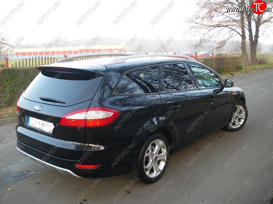 15 299 р. Накладка на задний бампер Titanium Ford Mondeo Mk4,BD дорестайлинг, седан (2007-2010)  с доставкой в г. Кемерово